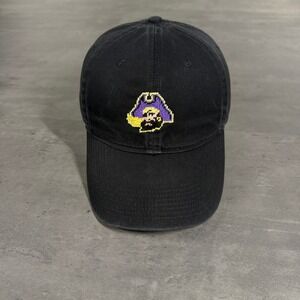 Smathers & Branson East Carolina Pirates Hat Black Needlepoint ECU Preppy Golf